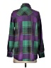 Zenana Plaid Purple Coat Size S - photo 2