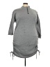 Rouge 100% Polyester Gray Casual Dress Size 4X - photo 1