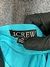 J.Crew 100% Polyester Solid Teal Casual Skirt Size XS - photo 4