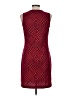Espresso Houndstooth Red Casual Dress Size M - photo 2