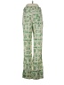 Zara Print Green Casual Pants Size XS - photo 2