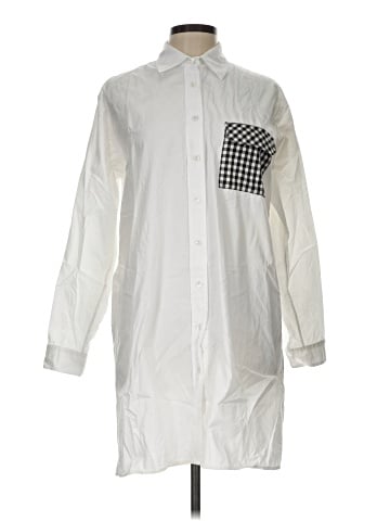 Christopher Kane Long Sleeve Button-Down Shirt (view 1)
