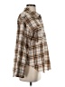 Veveret Plaid Tan Long Sleeve Button-Down Shirt Size S - photo 4