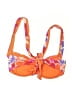 L Space Floral Orange Swimsuit Top Size M - photo 2