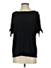 DKNY Black Short Sleeve Top Size S - photo 1