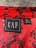 Gap 100% Rayon Red Long Sleeve Blouse Size XL - photo 7