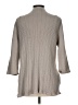 Basic Editions 100% Polyester Tan Cardigan Size L - photo 2