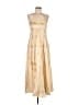 CeCe 100% Cotton Gold Tan Cocktail Dress Size M - photo 1