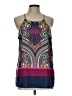 Renee C. 100% Polyester Purple Sleeveless Blouse Size L - photo 1