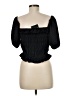 Style Envy Black Short Sleeve Blouse Size M - photo 2