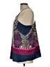 Renee C. 100% Polyester Purple Sleeveless Blouse Size L - photo 5