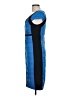 Sangria Color Block Blue Cocktail Dress Size 10 - photo 5