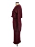 Peach Burgundy Cocktail Dress Size L - photo 5