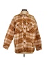 Aerie 100% Cotton Plaid Orange Jacket Size XS - photo 1