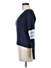 Subdued Color Block Blue Pullover Sweater Size M - photo 5
