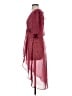 Assorted Brands 100% Polyester Paisley Red Cocktail Dress Size S - photo 5