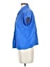 Cameo 100% Cotton Blue Short Sleeve Blouse Size S - photo 5