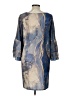 ChicMe 100% Polyester Blue Casual Dress Size L - photo 2