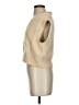 Sincerely Jules Tan Sweater Vest Size S - photo 5