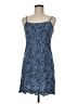 D.B.Y. Ltd 100% Rayon Animal Print Blue Casual Dress Size 7 - 8 - photo 1