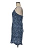 D.B.Y. Ltd 100% Rayon Animal Print Blue Casual Dress Size 7 - 8 - photo 5