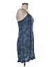 D.B.Y. Ltd 100% Rayon Animal Print Blue Casual Dress Size 7 - 8 - photo 4
