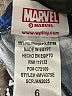Marvel 100% Polyester Paisley Blue Board Shorts Size 6 - photo 4
