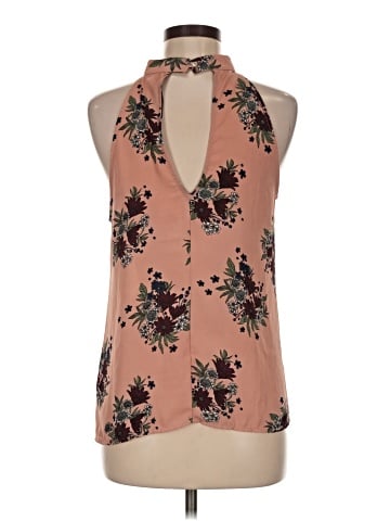 Blue Rain Sleeveless Blouse (view 2)