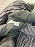 Ro & De 100% Polyester Chevron-herringbone Black Long Sleeve Blouse Size L - photo 10