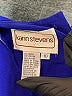 Karin Stevens 100% Rayon Blue Cocktail Dress Size 10 - photo 7