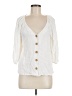 Sanctuary Ivory 3/4 Sleeve Blouse Size M - photo 1