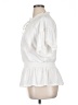 Cato White Short Sleeve Blouse Size XL - photo 5