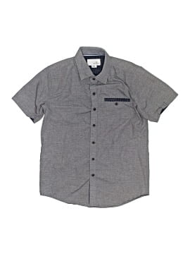 CRAFT + FLOW Short Sleeve Button-Down Shirt (view 1)