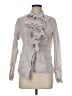 Bitte Kai Rand 100% Linen Gray Long Sleeve Blouse Size EU 38 / US 8 - photo 1