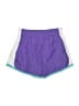 Athletic Works 100% Polyester Color Block Purple Athletic Shorts Size 7 - 8 - photo 2