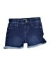 Tommy Bahama Solid Blue Denim Shorts Size 10 - photo 1