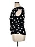 Ann Taylor LOFT Polka Dots Black Sleeveless Blouse Size XL - photo 5