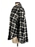 Gap 100% Cotton Plaid Black Long Sleeve Button-Down Shirt Size M - photo 5