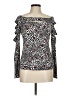 Bold Elements Black Long Sleeve Top Size M - photo 1