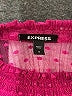Express 100% Polyester Pink Long Sleeve Blouse Size M - photo 7