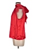 Generation Love Red Sleeveless Silk Top Size L - photo 5