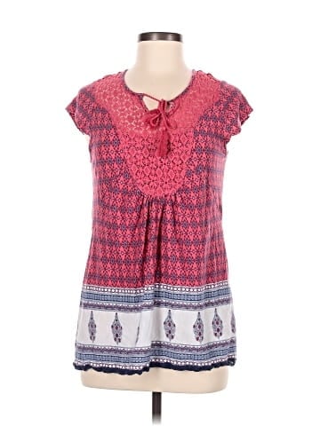 Vintage America Blues Short Sleeve Blouse (view 1)
