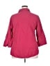 Assorted Brands Pink 3/4 Sleeve Button-Down Shirt Size 2X - photo 2
