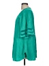 Unbranded 100% Rayon Teal 3/4 Sleeve Blouse Size M - photo 5