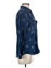 Assorted Brands Paisley Blue Long Sleeve Button-Down Shirt Size M (estimated) - photo 4
