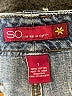 So real So right 100% Cotton Blue Denim Shorts Size 7 - photo 3