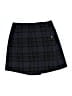 Tracy Evans Limited Plaid Black Blue Skort Size 9 - photo 1