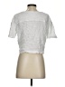 Jane and Delancey Silver Short Sleeve Blouse Size S - photo 2