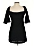 Free People Black 3/4 Sleeve Top Size XS - photo 2