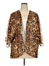 Unbranded 100% Polyester Brown Kimono Size XXL - photo 1